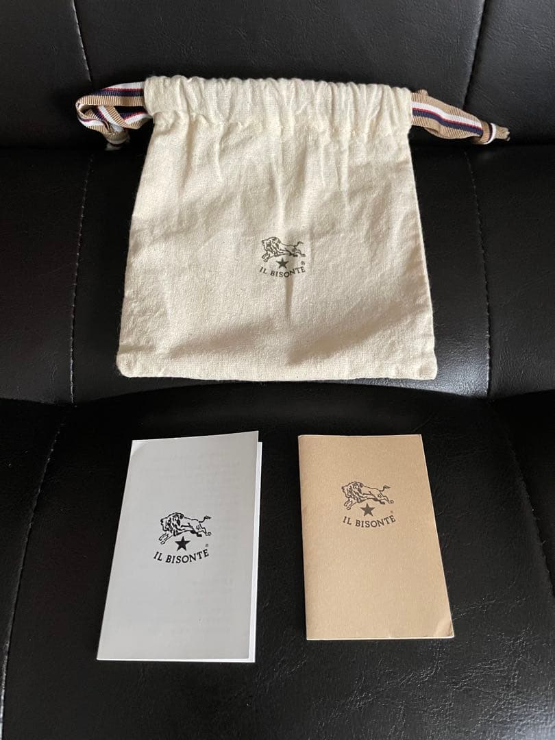 イルビゾンテ　三つ折り財布　ブルー