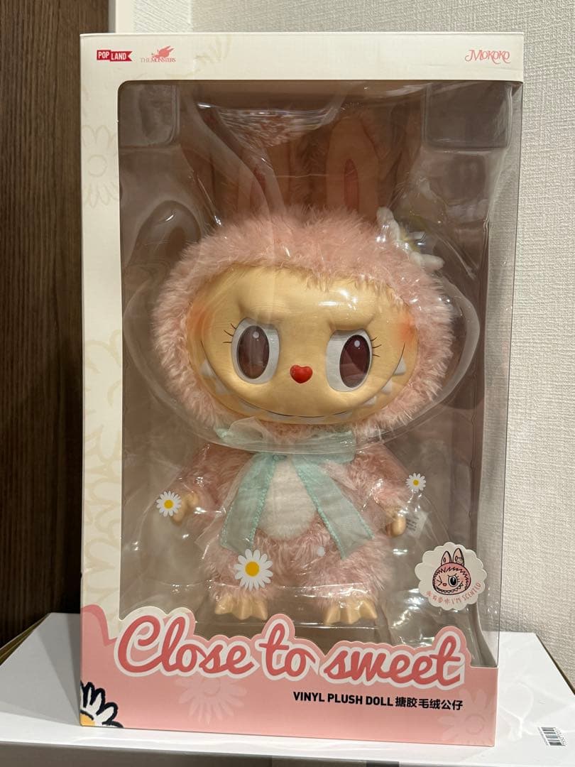 ぬいぐるみ LABUBU MOKOKO CLOSE TO SWEET POPMART
