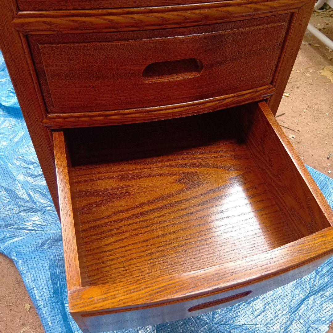 ひまわり　木製6段引き出しチェスト