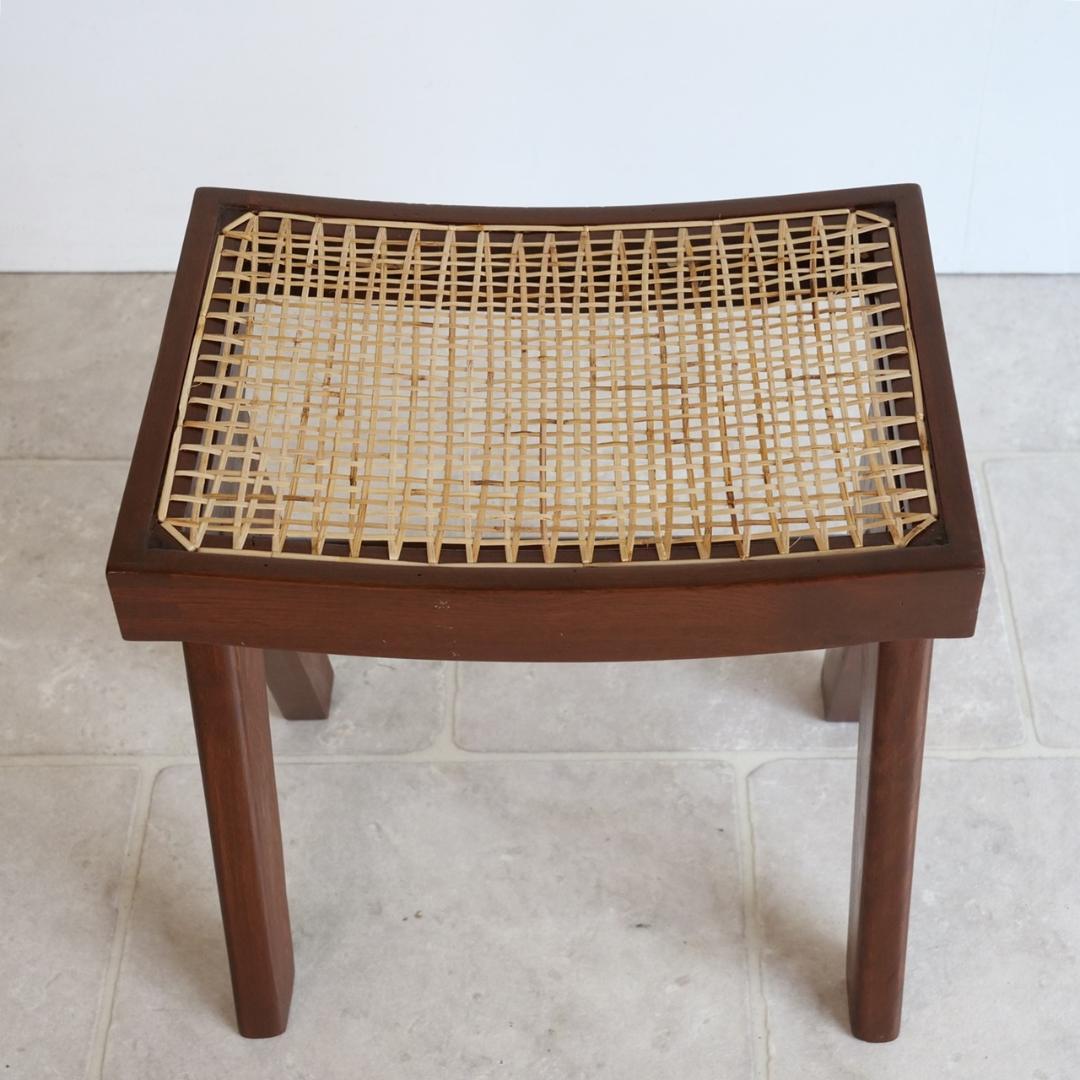 Pierre Jeanneret STOOL ラタン張り リプロダクト