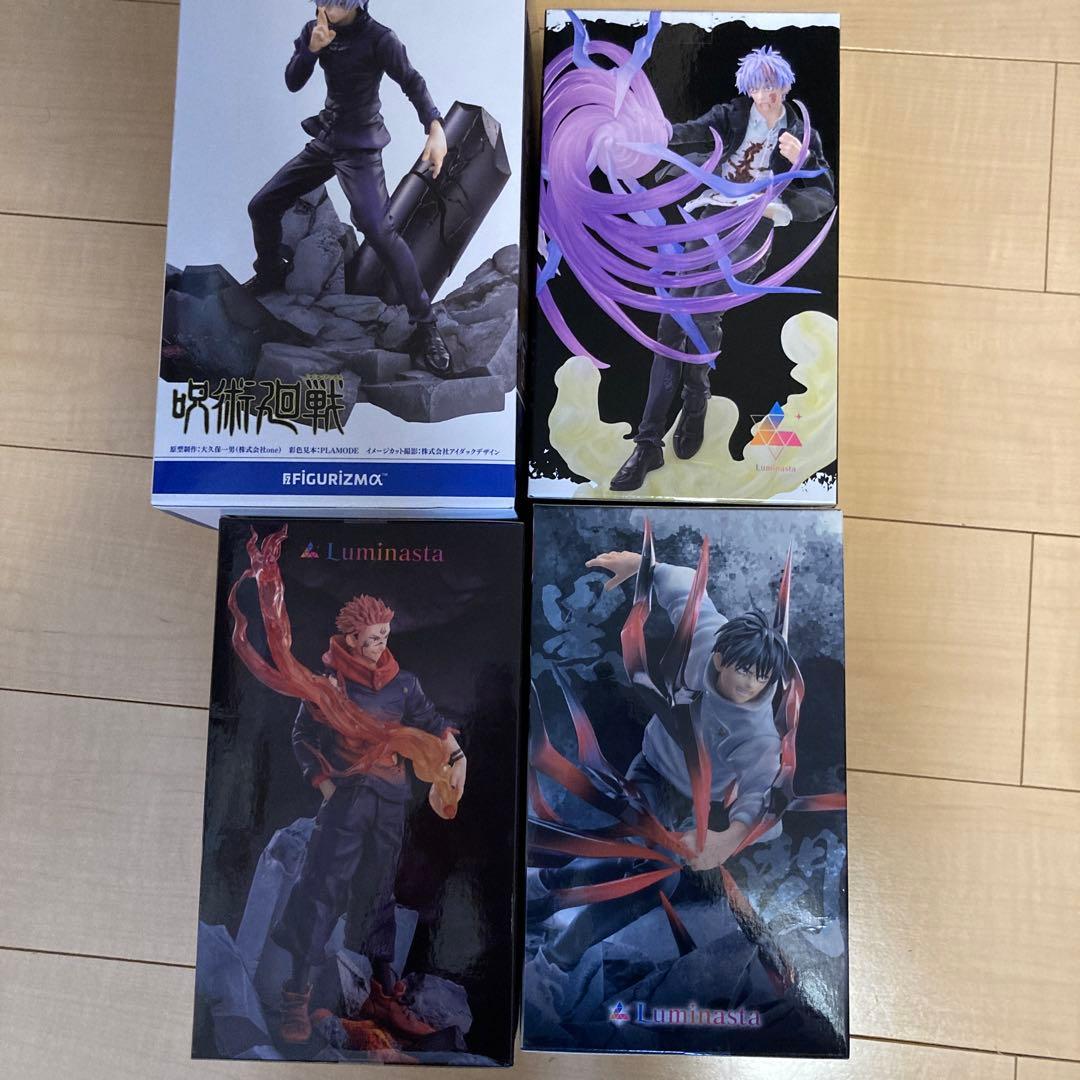 呪術廻戦 フィギュア Luminasta 五条 宿儺 乙骨 セット