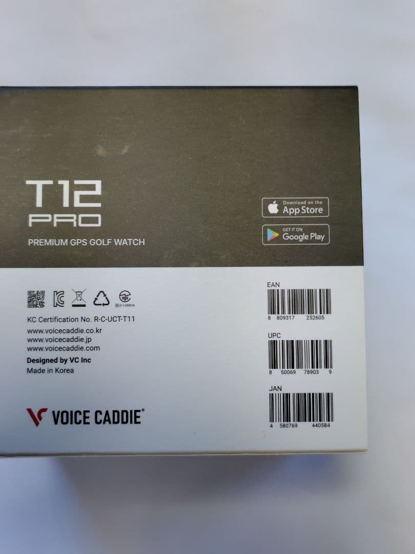 VOICE CADDIE T12 PRO GPSゴルフウォッチ