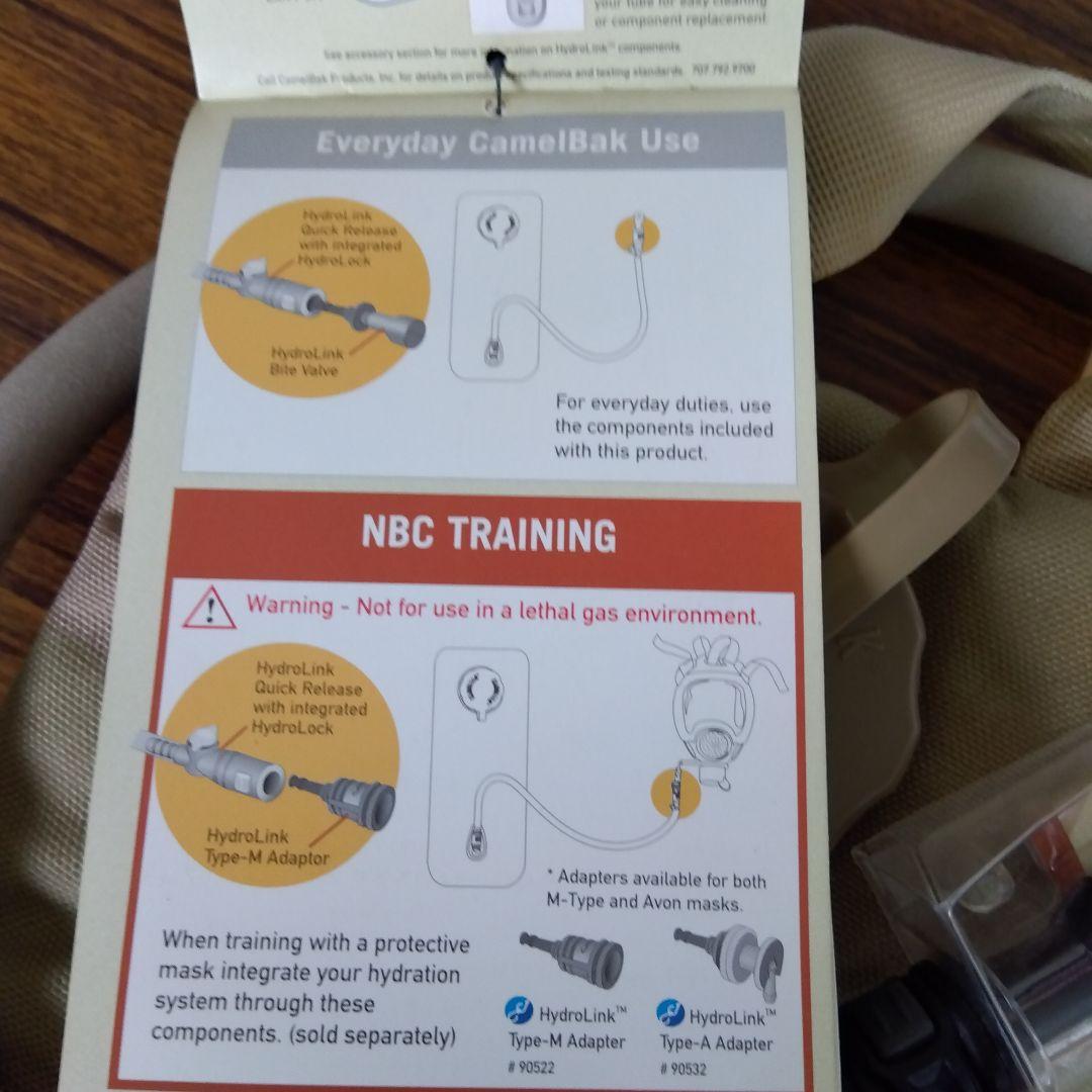 海外購入　CAMELBAK　キャメルバック　洗浄剤つき