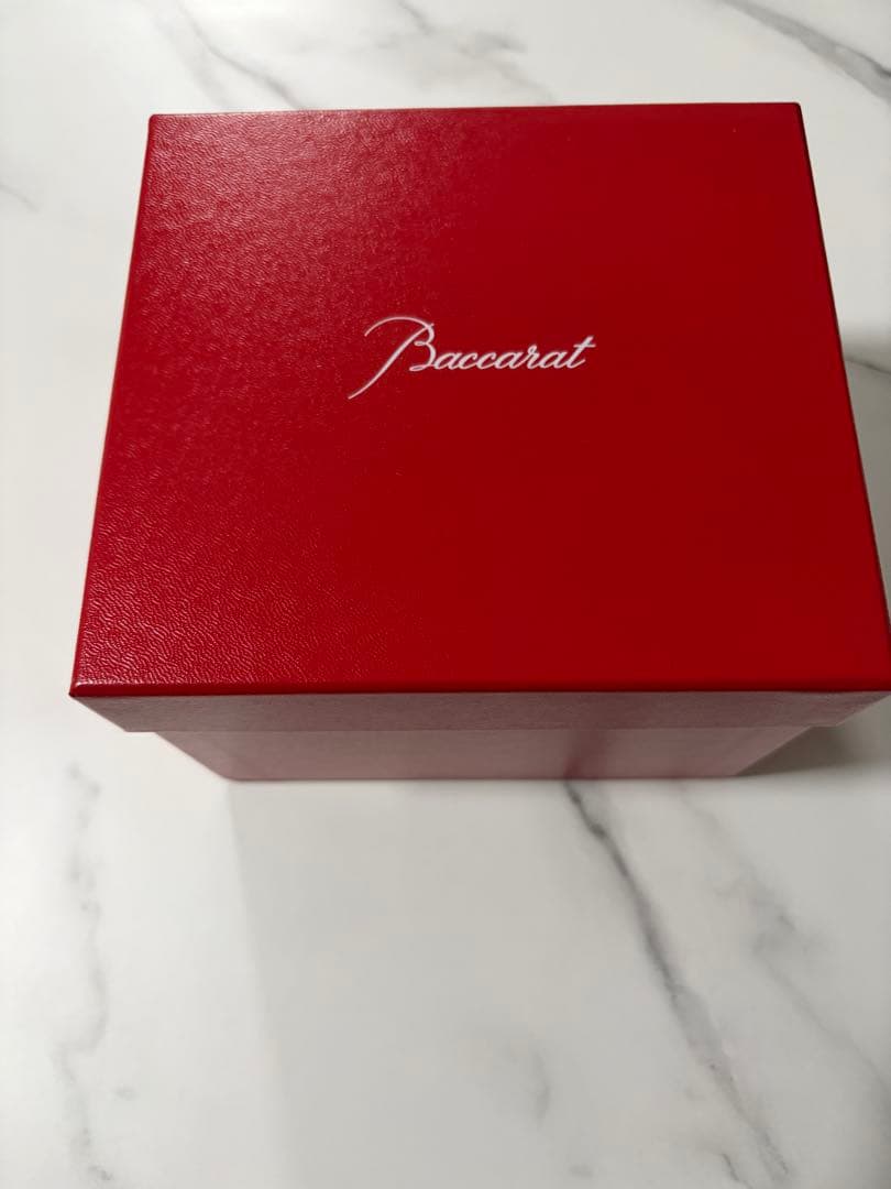 【新品、未使用】バカラ Baccarat ガラス スヌーピー ハート 置物