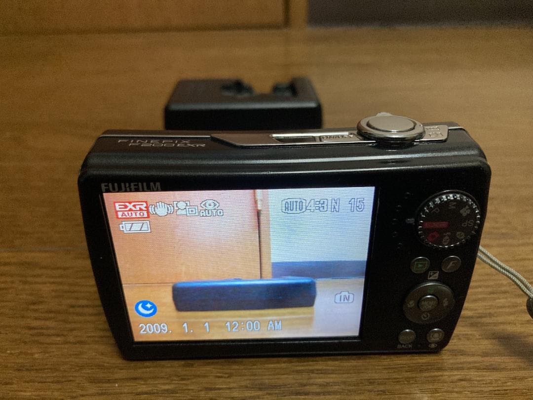 コンパクトデジタルカメラ FinePix F200EXR 黒 ※訳あり
