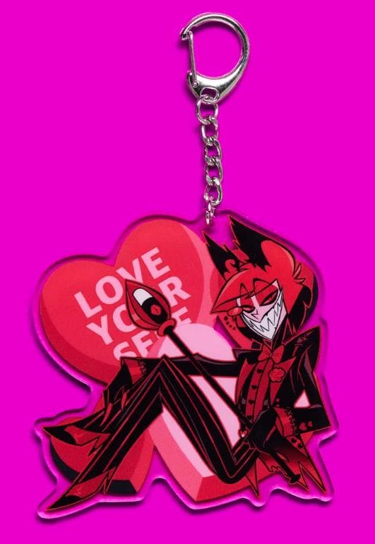 Hazbin Hotel Alastor アラスター バレンタイン キーチェーン