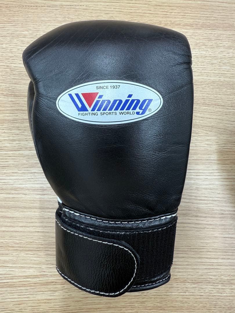 winning ウィニング ボクシンググローブ ブラック 8オンス