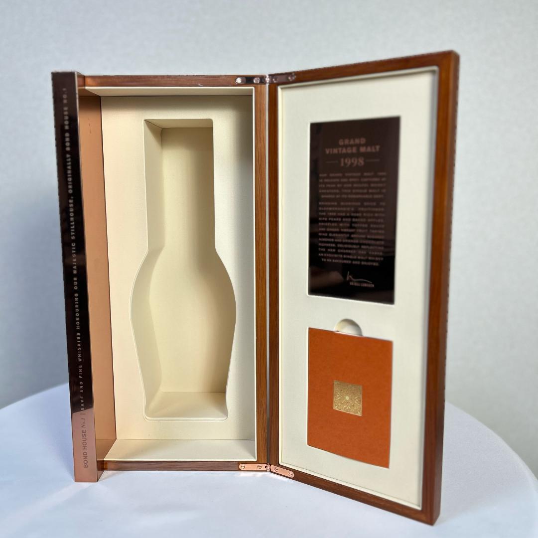 木箱　グレンモーレンジ　1998　空箱　GLENMORANGIE　ヴィンテージ