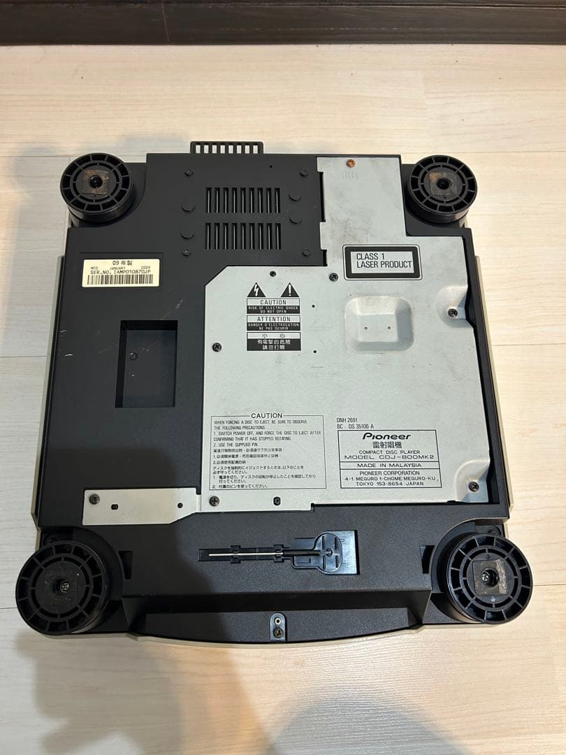 【美品】Pioneer CDJ-800MK2 シルバー パイオニア