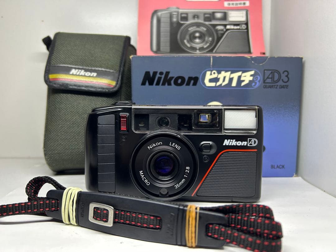 Nikon ニコン L35AD3 ピカイチ3 動作品 箱付き　コンパクトカメラ