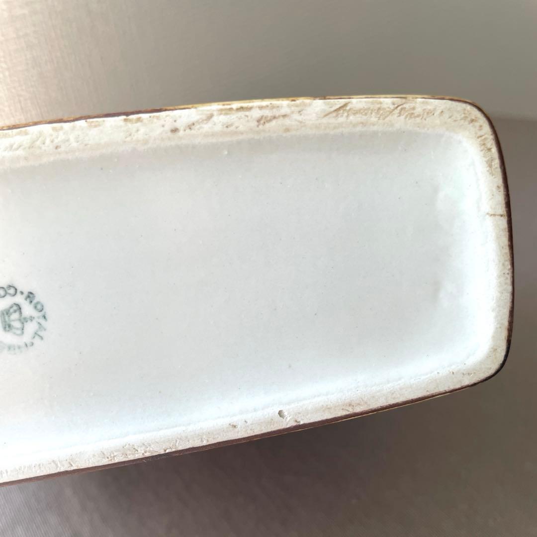 ロイヤルコペンハーゲンBACA フラワーベース 花瓶 鳥柄 北欧インテリア