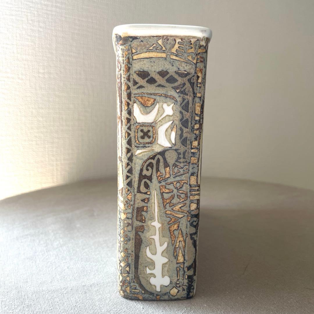 ロイヤルコペンハーゲンBACA フラワーベース 花瓶 鳥柄 北欧インテリア