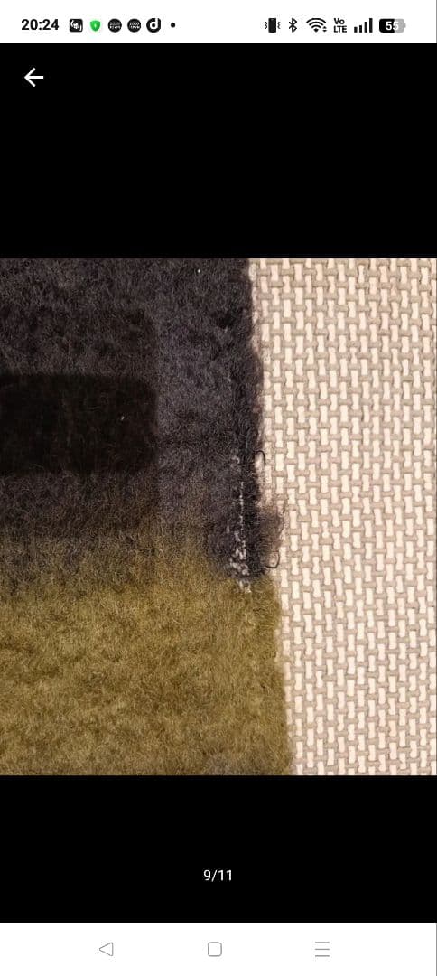 LOEWE マフラー 多色 ストライプ