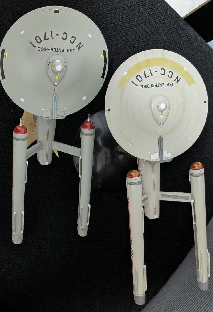 スタートレック　NCC-1701 エンタープライズ　TOS版とパイロット版