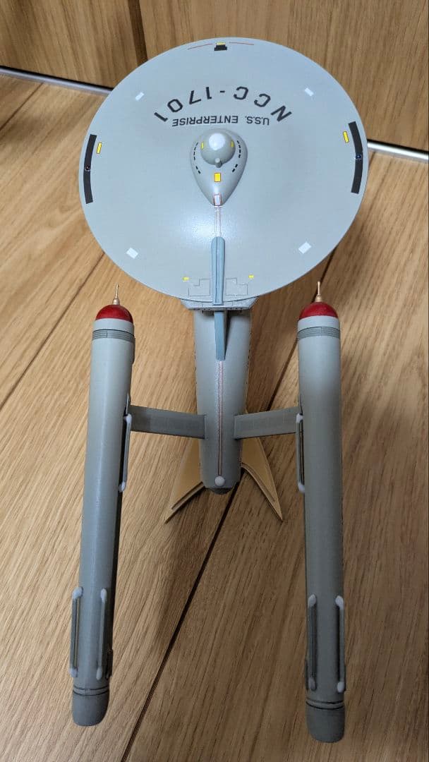 スタートレック　NCC-1701 エンタープライズ　TOS版とパイロット版