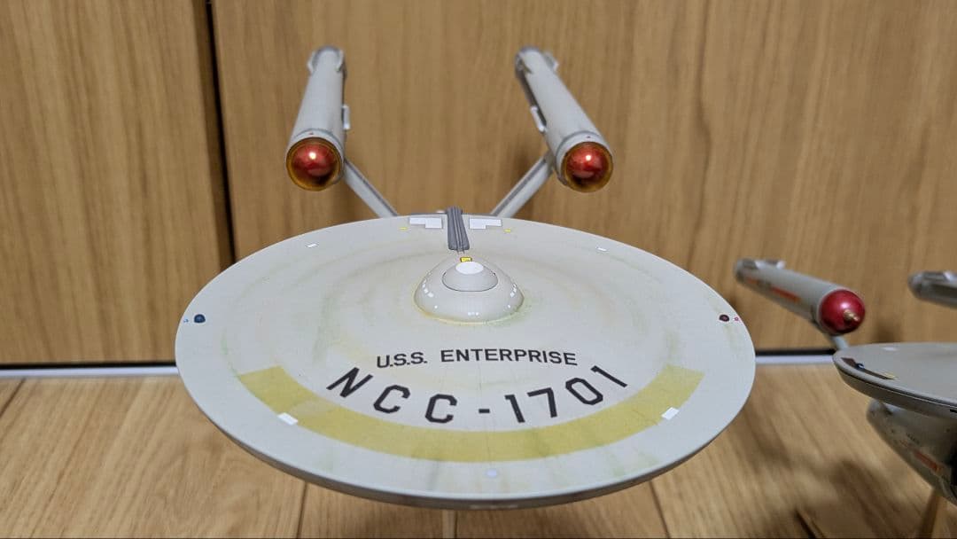 スタートレック　NCC-1701 エンタープライズ　TOS版とパイロット版