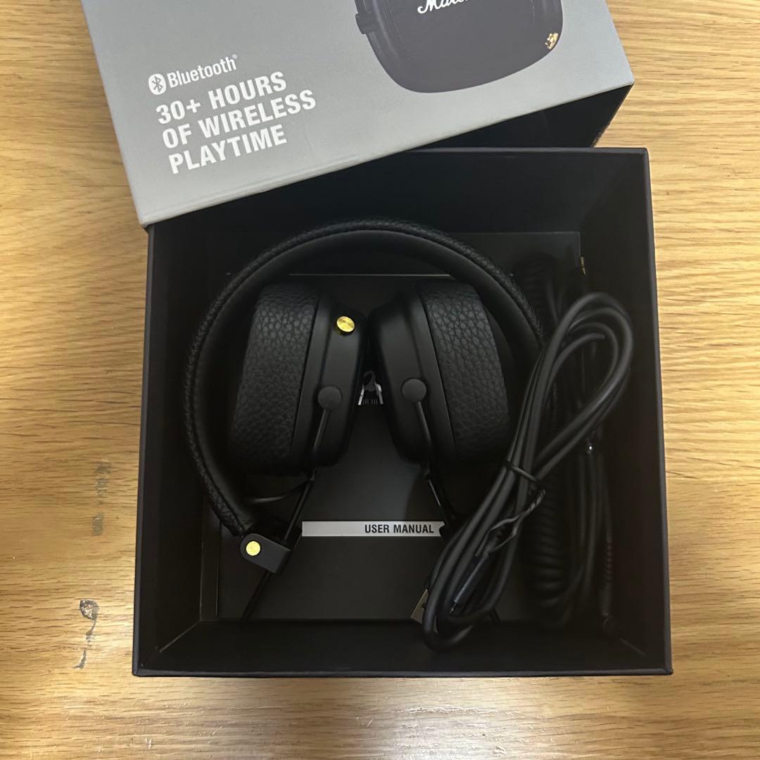 Mashall MAJOR Ⅲ マーシャル ヘッドフォン ブラック