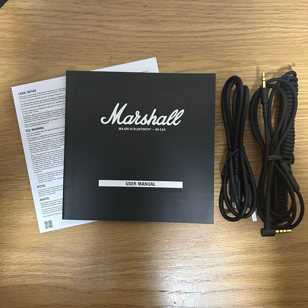 Mashall MAJOR Ⅲ マーシャル ヘッドフォン ブラック