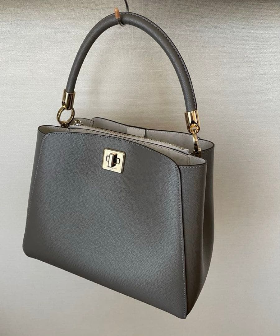 kate spade 2WAYバッグ グレー 直営アウトレット 美品
