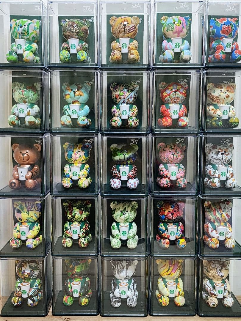 【日本未発売品】 スタバマレーシア25周年 ベアリスタ限定品25個《フルセット》