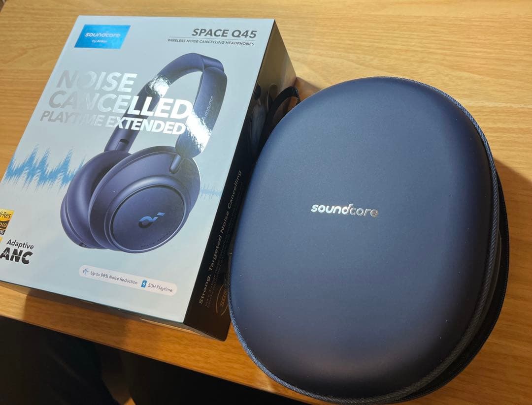 【最終値下げ】soundcore SPACE Q45 ワイヤレスヘッドホン