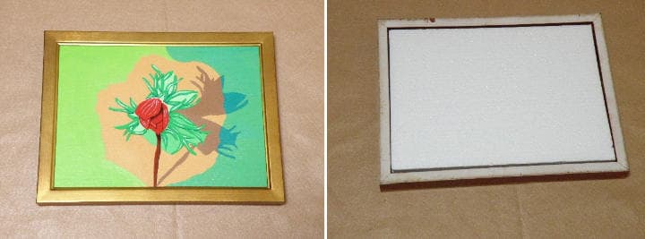 アクリル絵画　☆ＢＬＯＯＤ　～　和名(恋人の血)☆　　【額装】