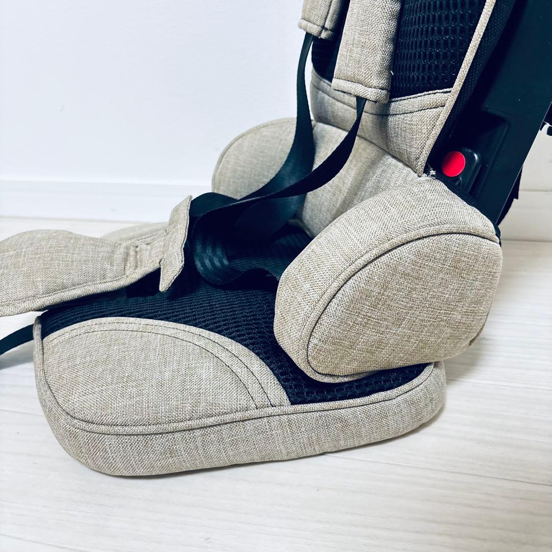 日本育児　トラベルベストEVO サンドベージュ　ジュニアシート　1〜4歳　極美品