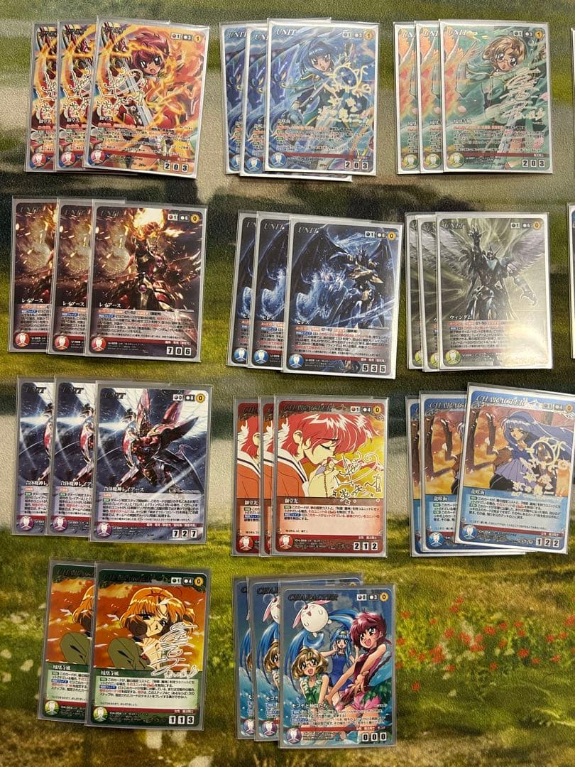 クルセイド　魔法戦士レイアースデッキ　50枚プラスサイド10枚セット