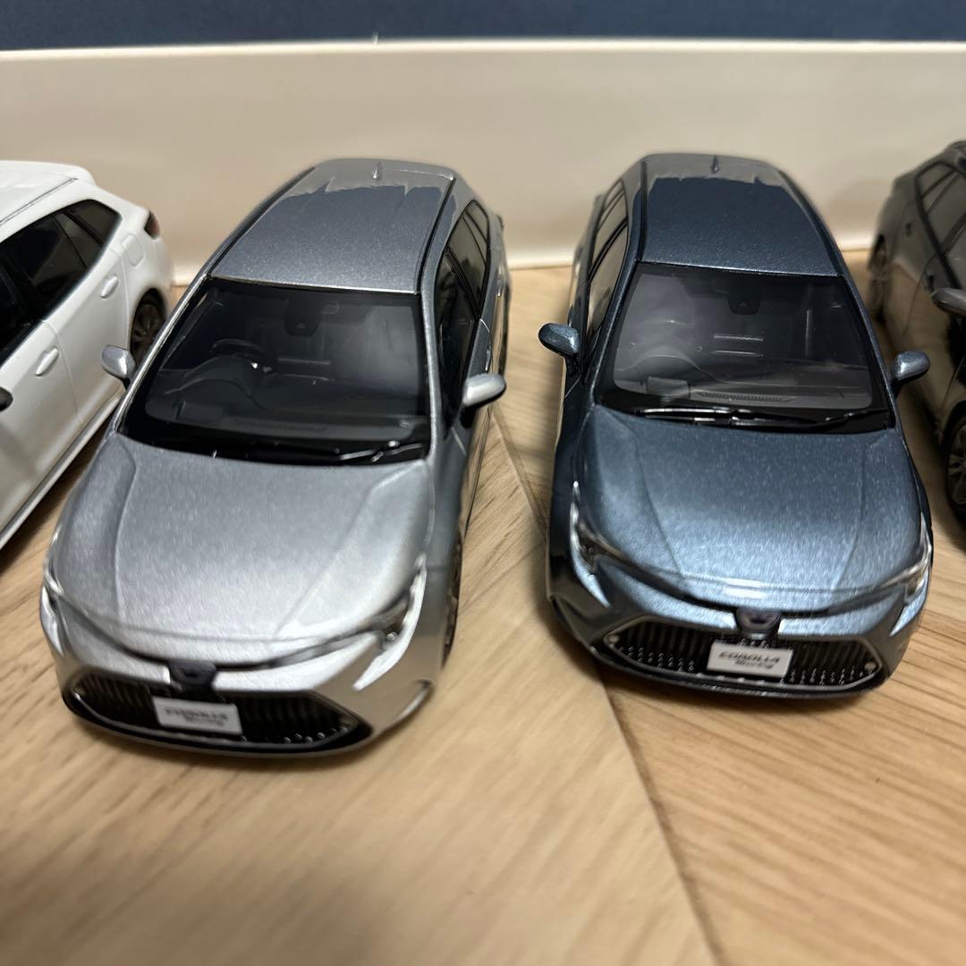 カローラツーリング　色見本　ミニカー