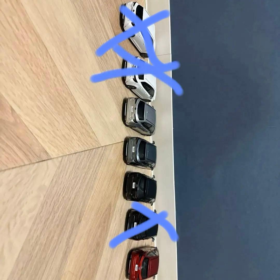 カローラツーリング　色見本　ミニカー