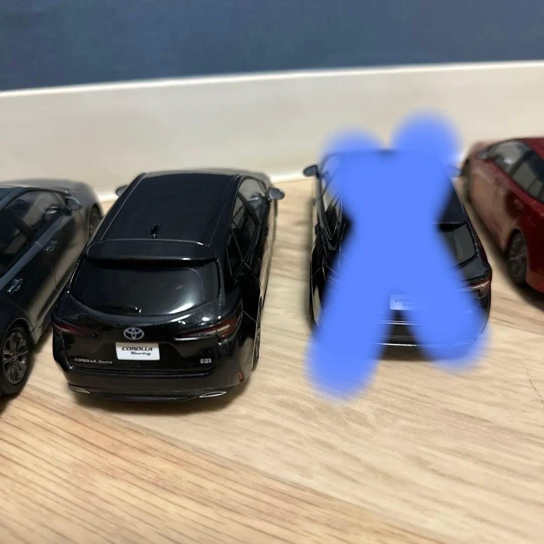 カローラツーリング　色見本　ミニカー