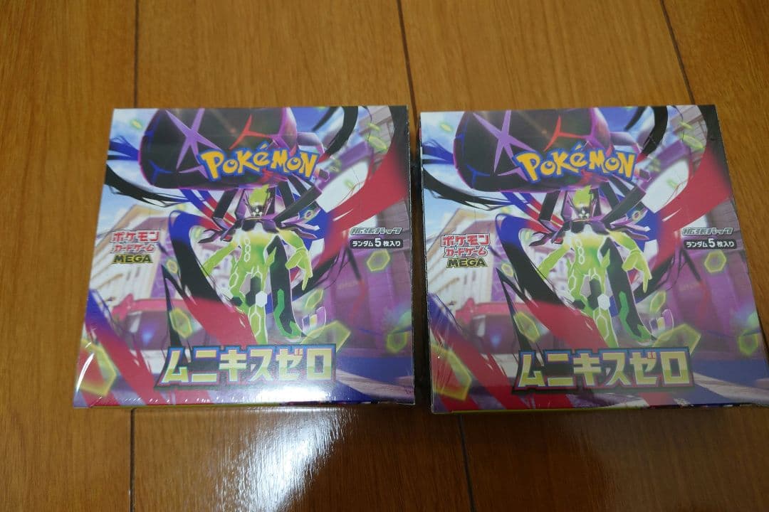 ポケモンカードゲーム ムニキスゼロBOX新品未開封　シュリンク付