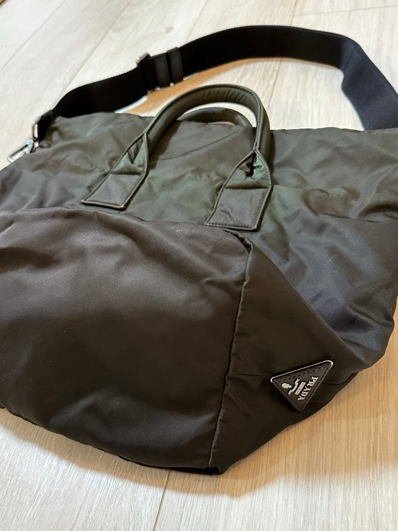 【美品】PRADA リバーシブル 2WAYバッグ