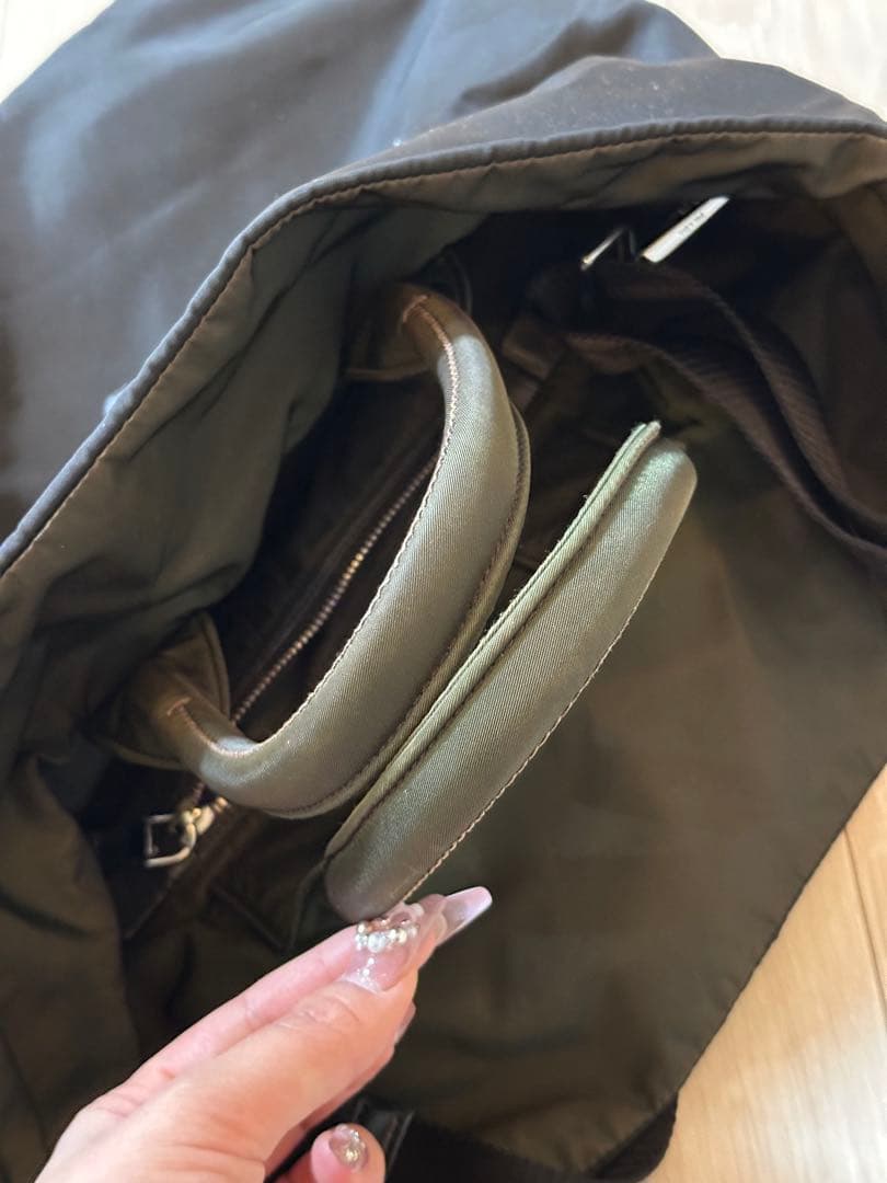 【美品】PRADA リバーシブル 2WAYバッグ
