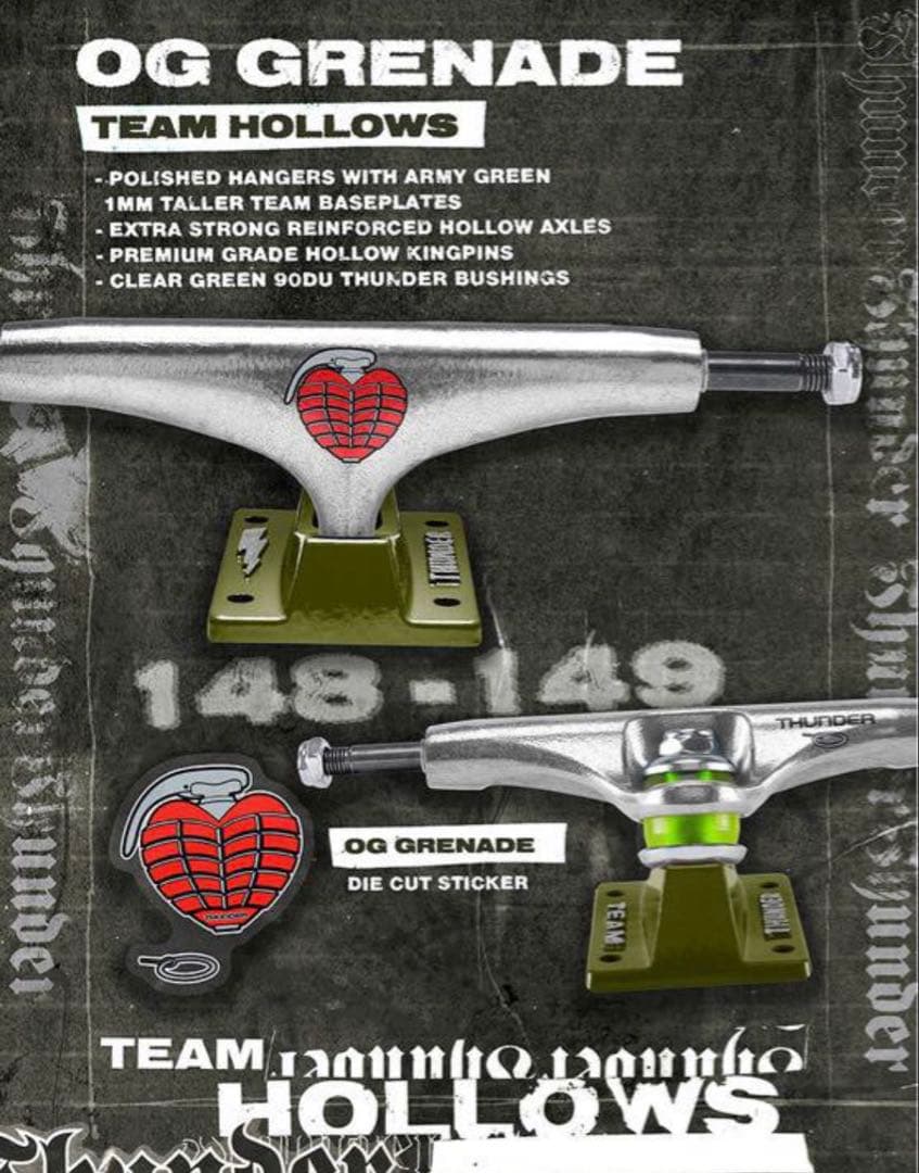 旧モデルSale❗️ THUNDER サンダー ★ 149Hi HOLLOWS