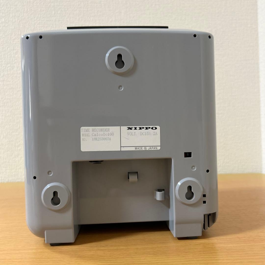 NIPPO Calcolo 100 タイムレコーダー ニッポー カルコロ