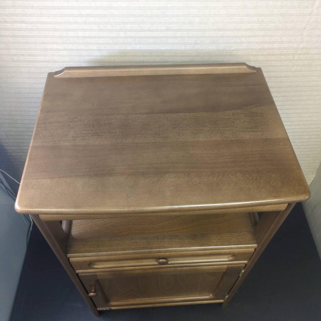 ☆☆カリモク家具　電話台　FAX台　エントランスラック　日本製