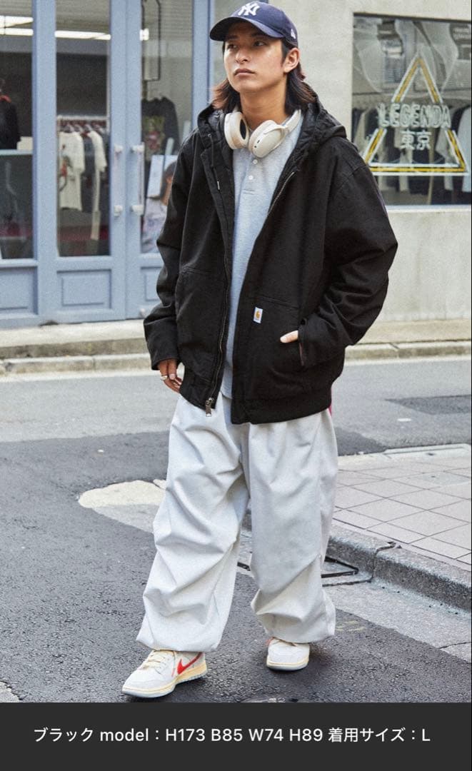 【ストロー 】carhartt アクティブフードジャケット