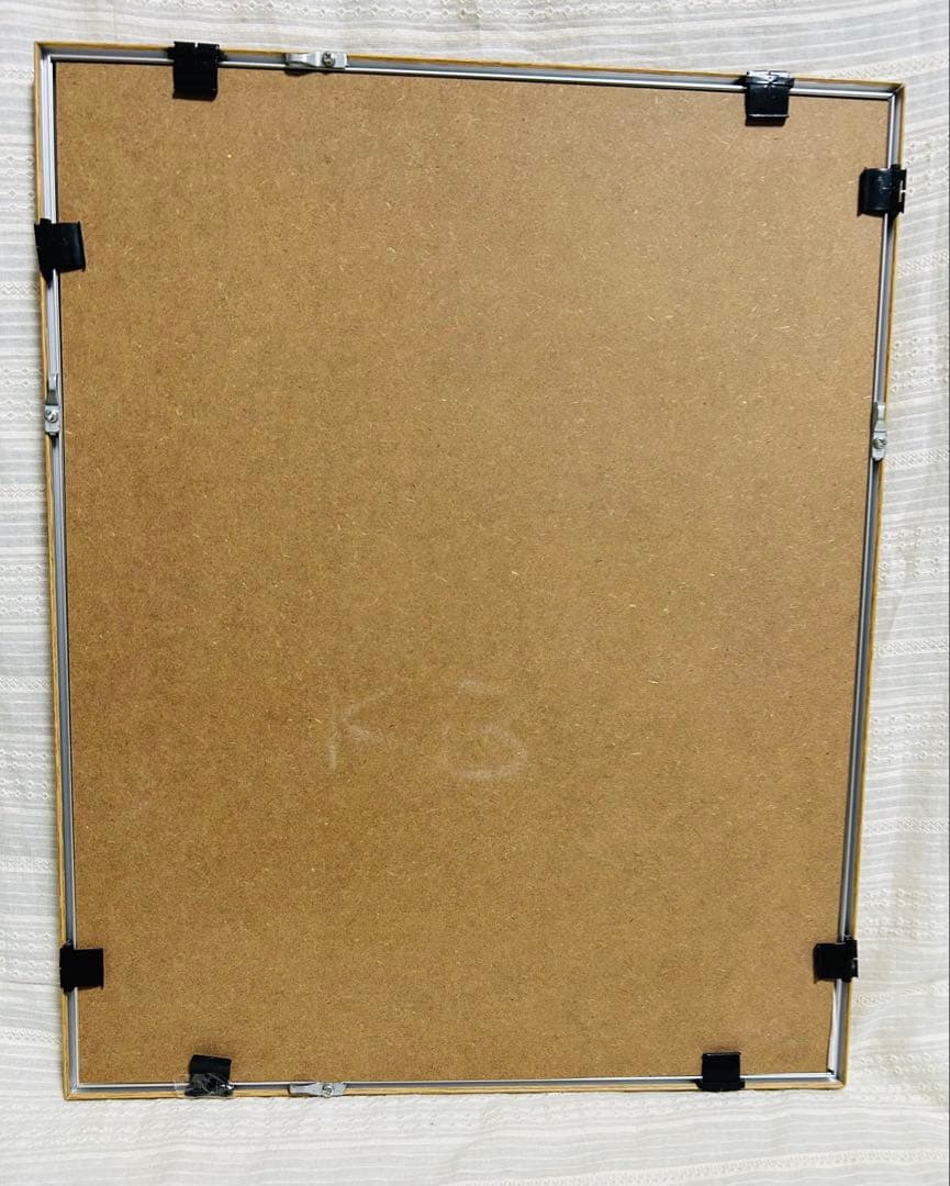 ビンテージ カルピス　アートポスター木製額装　国際懸賞募集ポスター　昭和　当時物