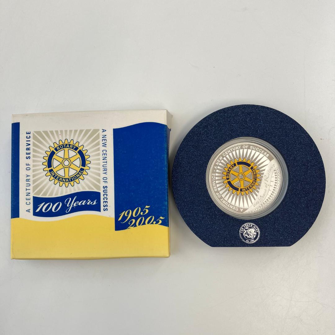 オーストラリア造幣局発行　国際ロータリー100周年記念　2005年