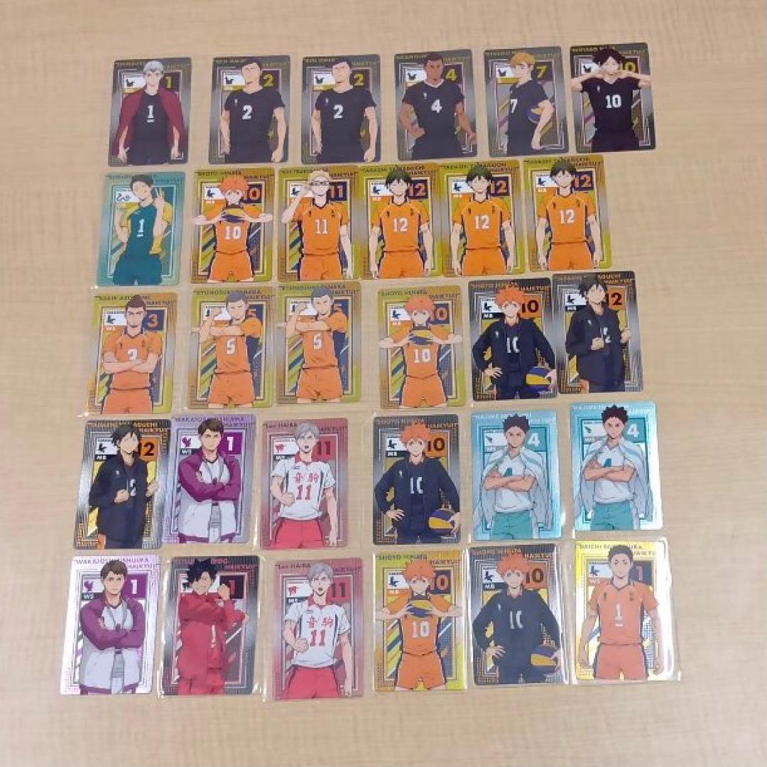 ❶未開封含 ハイキュー!! ウエハースカード クリアカードなど 大量 まとめ売り