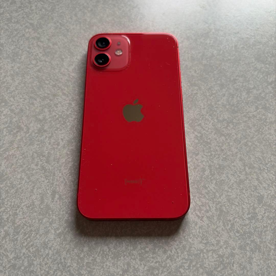 【最終値下げ】iPhone 12 mini Red 256GB docomo