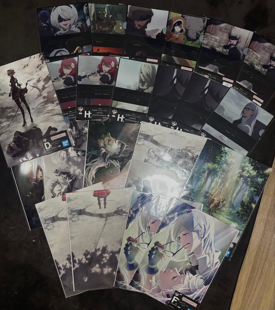 NieR:Automata 一番くじ　B賞D賞E賞F賞G賞H賞ラストワン賞