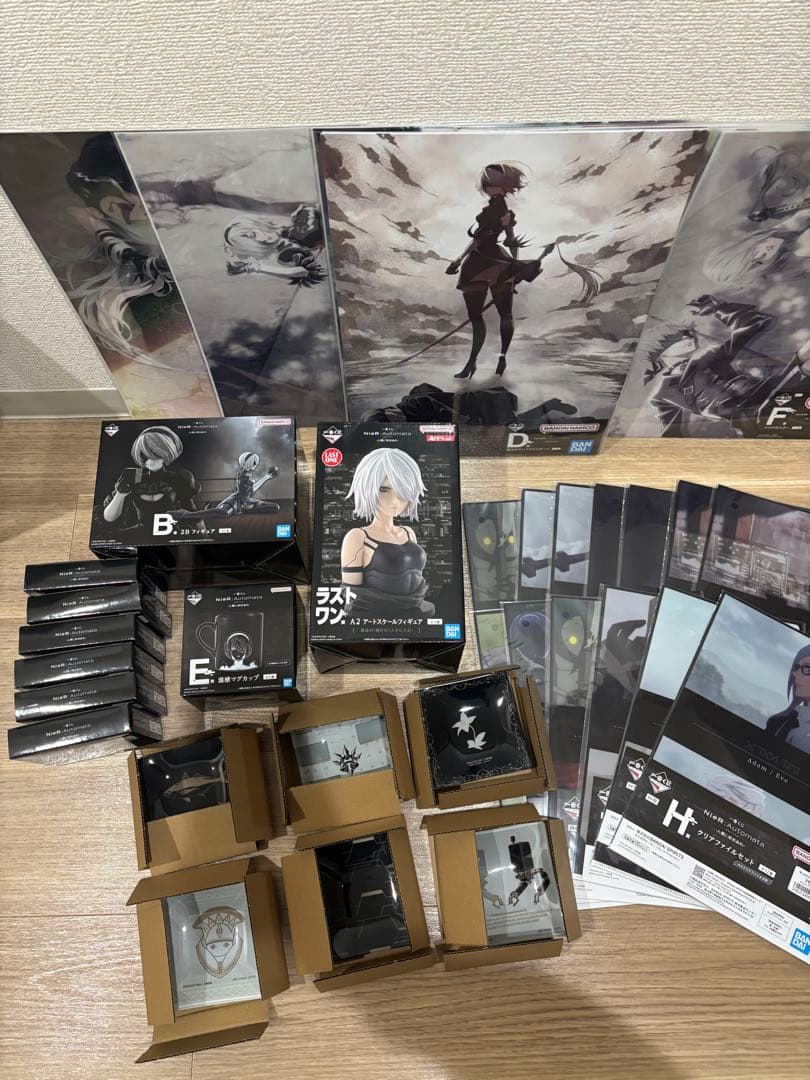 NieR:Automata 一番くじ　B賞D賞E賞F賞G賞H賞ラストワン賞