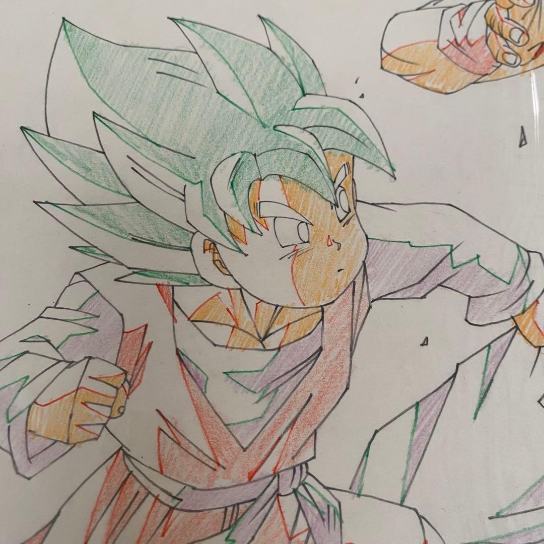 ドラゴンボール セル画 悟飯と悟天