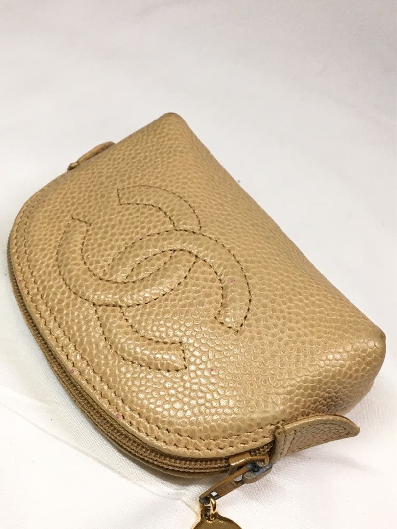 シャネル　キャビアスキン　ケース