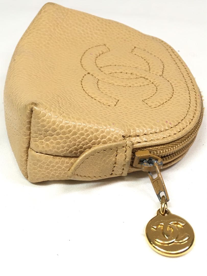 シャネル　キャビアスキン　ケース