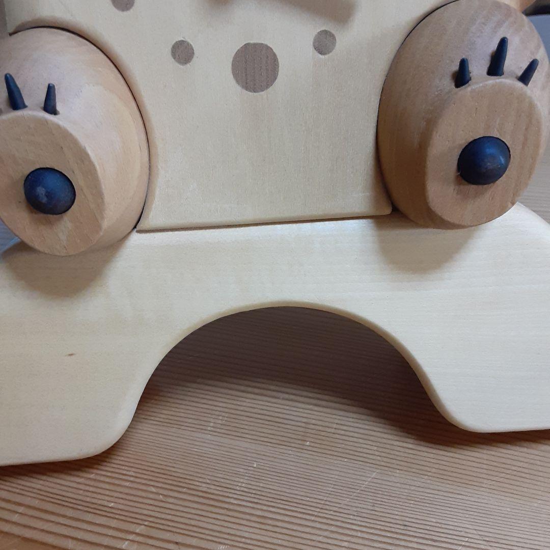 木製　置掛時計　となりのトトロ　リズム時計　しっぽ無し