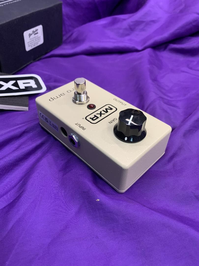 MXR M133 Micro Amp 動作品　わりときれい