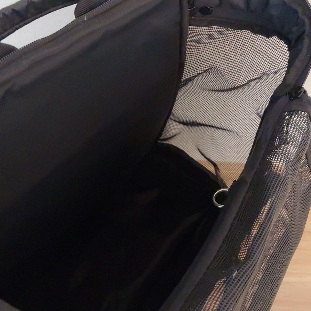 エアバギー 3ウェイバックパックキャリー レギュラー ブラック 黒 リュック 犬